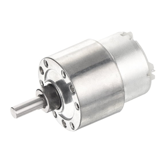Uxcell 12V 110RPM Rated Torque 0.02-2.0 Output Shaft Length 15mm Micro DC Speed Reduction Motor Mini Metal Gearbox Motor