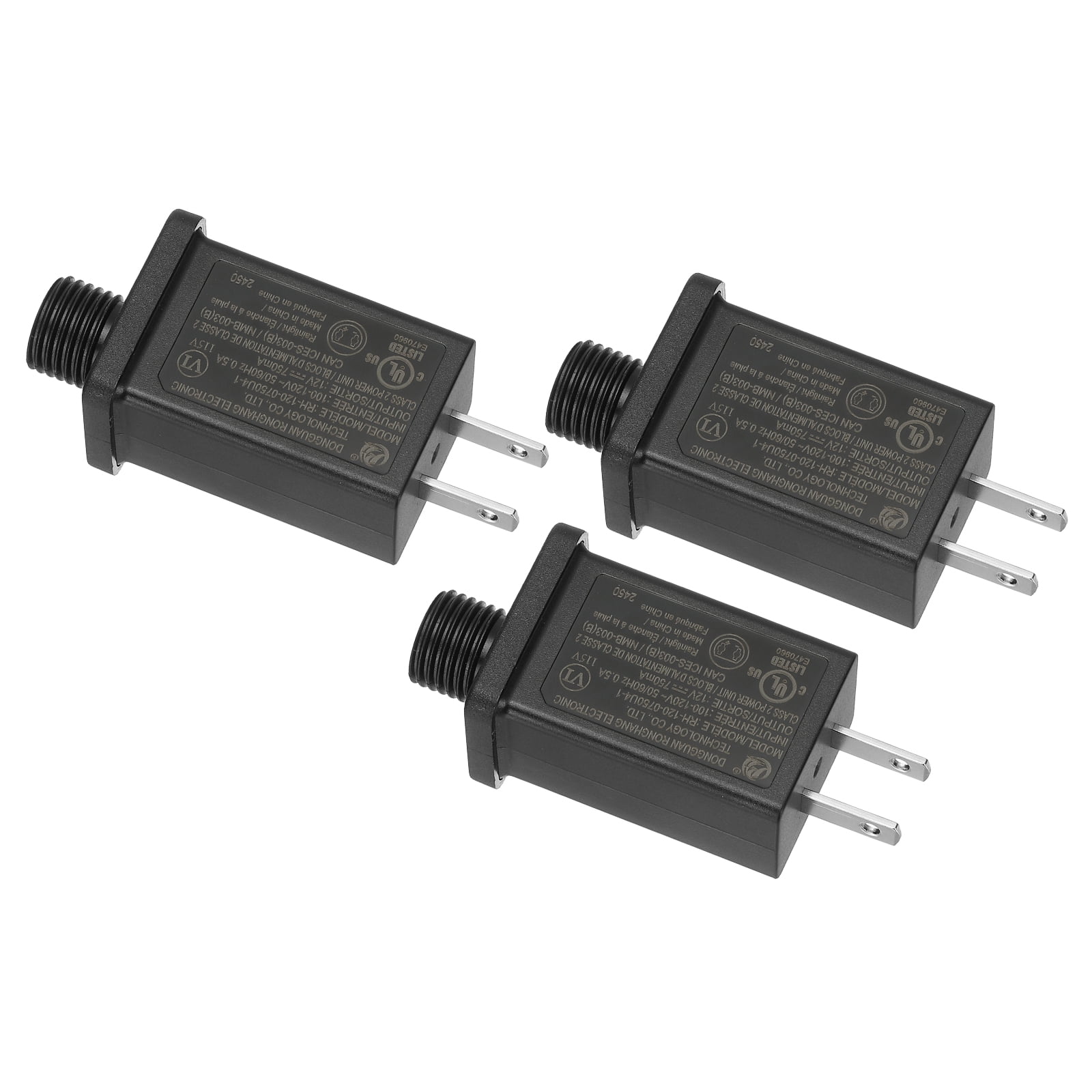 Uxcell 12V 9W LED Power Supply, 3pcs DC Low Voltage Transformer IP44 ...