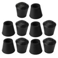 Uxcell 12mm 1/2" Inner Dia Rubber Leg Cap End Tip Furniture Feet