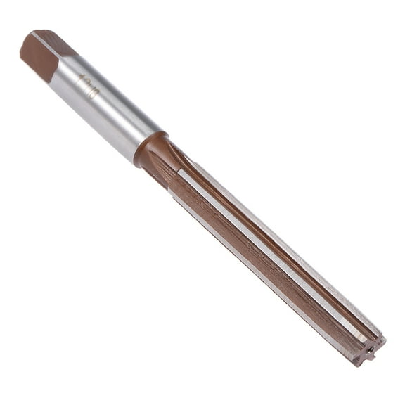Uxcell 12mm Alloy Tool Steel H8 Precision 6 Straight Flutes Milling Cutter Hand Reamer Uncoated