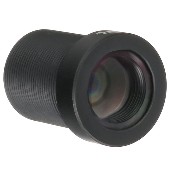 Uxcell 12mm CCTV Camera Lens, 5MP F2.0 FPV Wide Angle Security Camera Lens M12 Threaded Dia for IP Camera, Black 2Pcs