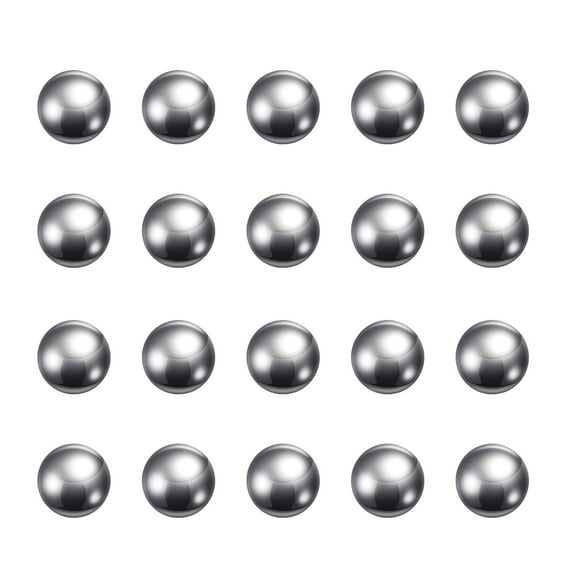 Uxcell 12mm Carbon Steel Bearing Balls Precision Polished 100 Pack
