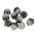 thumbnail image 1 of Uxcell 12mm Dia Screw on Pool Cue Tips Replacement Pool Stick Tips Accessories Grey 30 Pack, 1 of 5