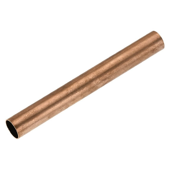 Uxcell 12mm OD 0.5mm Wall Thickness 100mm Length Copper Round Tube