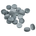 thumbnail image 1 of Uxcell 12mm Pool Cue Tips Snooker Billiard Cue Tips Pool Stick Tips Grey 30 Pack, 1 of 5