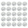 thumbnail image 1 of Uxcell 12mm Rhinestone European Beads, European Large Hole Crystal Charm Beads for DIY Jewelry Making, White 60Pcs, 1 of 6