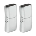 thumbnail image 1 of Uxcell 12mm x 6mm Flat Leather Clasps, 2Pcs Flat Closure End Caps, Stainless Steel Crafts (Silver), 1 of 7