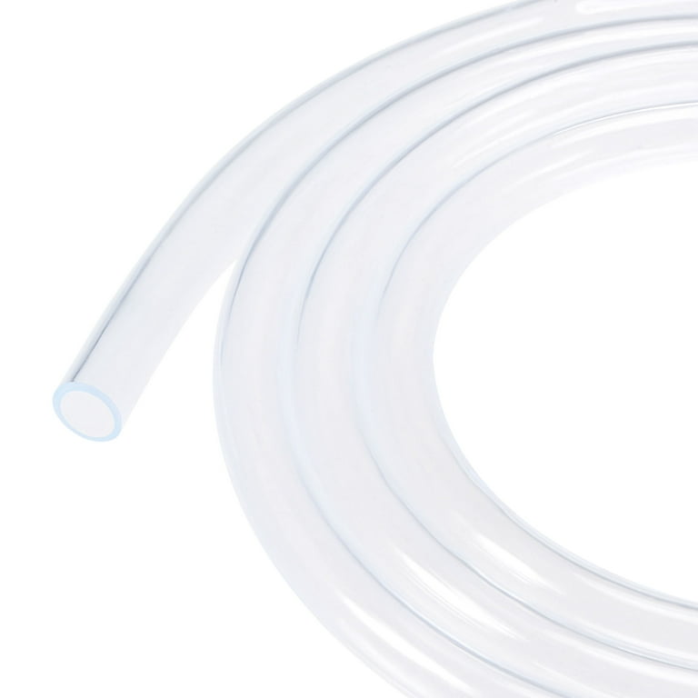 Uxcell 12mmx15mm 10ft PVC Vinyl Tubing Clear Tube Plastic Tubing Water Hose Airline