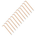 thumbnail image 1 of Uxcell 12pcs 5mm Ball End Hex Key Wrench, L Shaped Long Arm S2 Steel Repairing Tool, 1 of 6