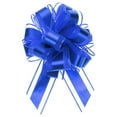thumbnail image 1 of 12pcs 8" Extra Large Pull Bow Metallic Gift Wrapping Bows Ribbon Organza Sapphire Blue for Wedding Baskets Presents, 1 of 6
