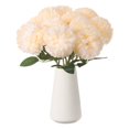 thumbnail image 1 of Uxcell 12pcs Artificial Chrysanthemum Ball Flower Faux Chrysanthemum Flowers Bouquet Silk Fake Mum Flower for Home Garden Wedding Party Decoration, Gold Tone, 1 of 7