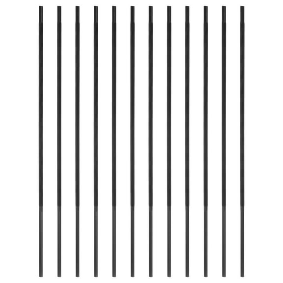 Uxcell 12pcs Chainsaw File 5/32"(4mm) High Carbon Hardened Steel Round Hand Rasp for Chain Saw Polishing