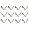 thumbnail image 1 of Uxcell 12pcs Single Button Kayak Paddle Snap Spring Clip 55x12mm V Shaped Hollow Lift Telescopic Locking Pole Clips, 1 of 5