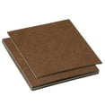thumbnail image 1 of Uxcell 12x12 Inch Lamp Base Felt, 5Pack 2mm Thickness Square Soft Adhesive Non-slip Backed Felt Coffee, 1 of 6