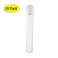 thumbnail image 1 of Uxcell 12x72mm Polystyrene Round Bottom Centrifuge Test Tubes White 20 Pack, 1 of 5