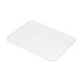 thumbnail image 1 of Uxcell 12x8" Fast Food Tray, Plastic Multi-Purpose Rectangle Serving Tray for Restaurant Home Kitchen, White, 1 of 5