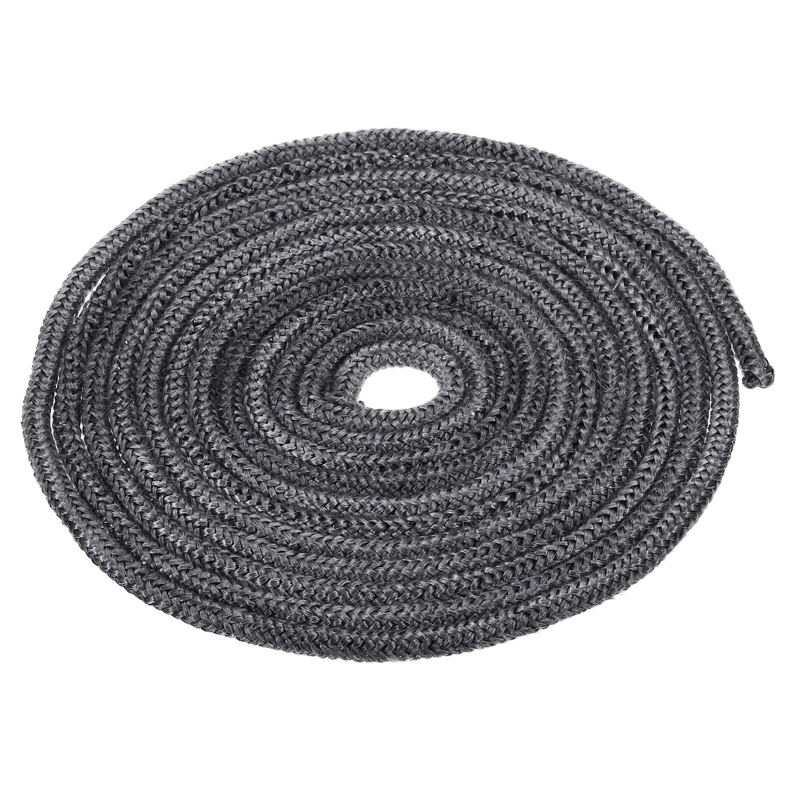 Uxcell 13.12ftx0.24inch Fiberglass Rope, Round Braided Rope High