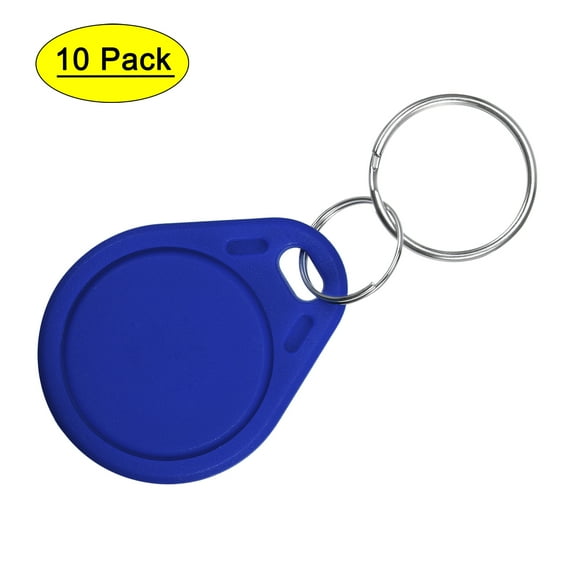 Uxcell 13.56MHz Read Only Proximity IC Card Fobs Blue 10 Pack