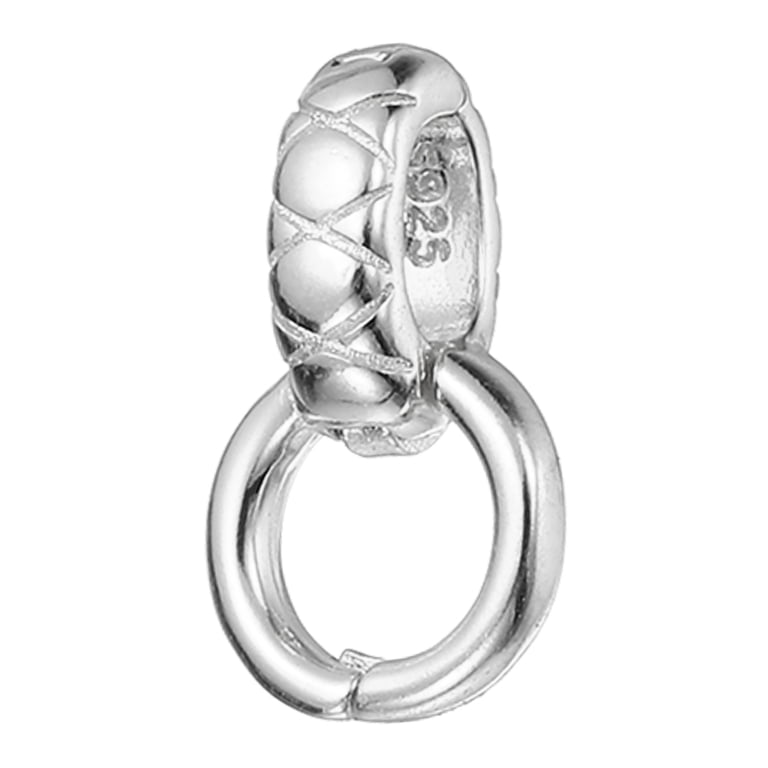 Uxcell 13.5mm Bails for Jewelry Making, 925 Sterling Silver