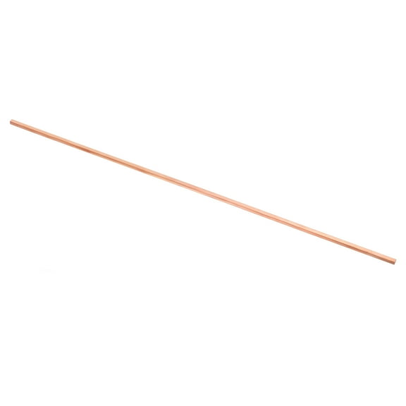 Uxcell 13/64 x 13/64 x 20" T2 Copper Square Bar, Solid Flat Mill Stock