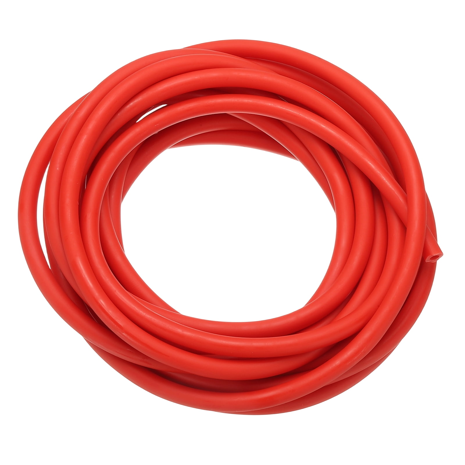 Uxcell 13 Ft(4M) Rubber Tubing, 3/16"(4mm) ID 5/16"(8mm) OD Sling Shot Natural Latex Rubber Tubing for Exercise Stretching Laboratory Home Hose, Red