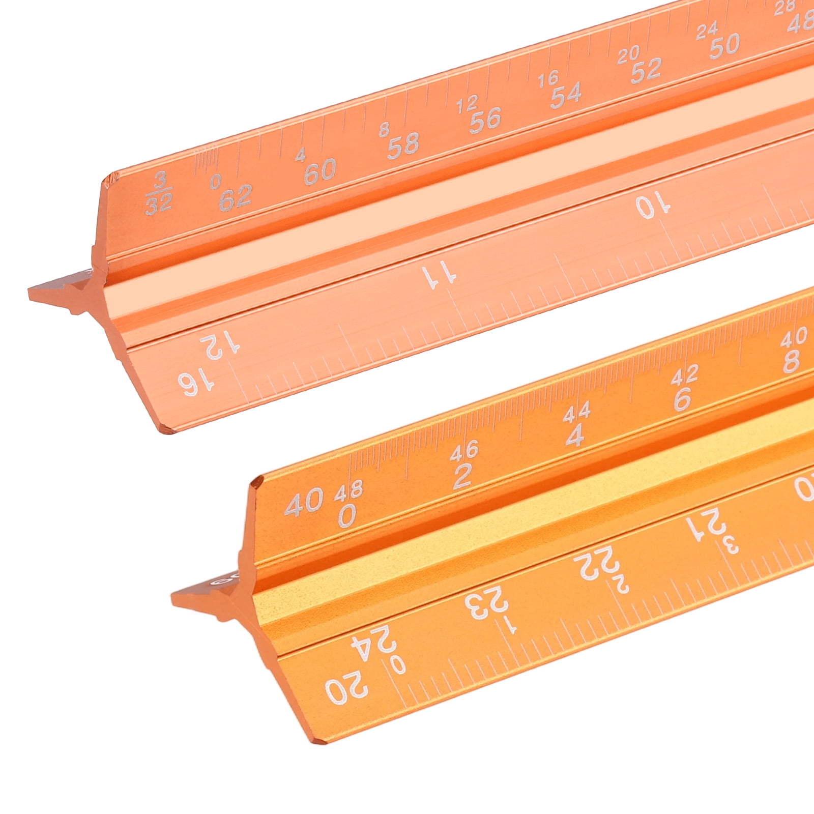 Engineering Scale Ruler Inches Uxcell 13 Inch Imperial Engineer Scale Ruler, 2 Pcs Architectural Scale ...