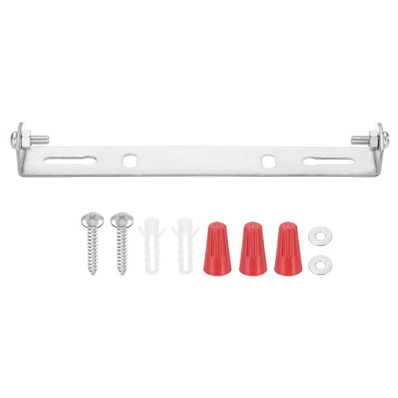 Uxcell Universal Light Fixture Mounting Bracket Kit with Screws Assortment 135mm (5.3") 1