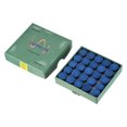 thumbnail image 1 of Uxcell 13mm Dia Pool Cue Tips Snooker Billiard Cue Tips Pool Stick Tips, Blue 50 Pack, 1 of 5