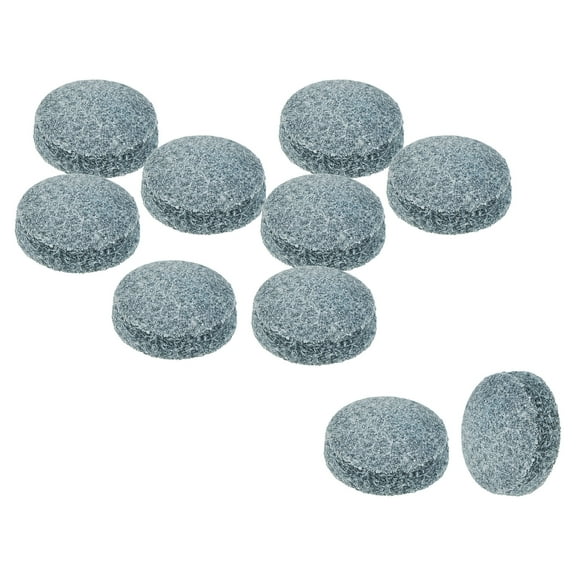 Uxcell 13mm Dia Pool Cue Tips Snooker Billiard Cue Tips Pool Stick Tips, Grey 10 Pack