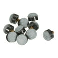 thumbnail image 1 of Uxcell 13mm Dia Screw on Pool Cue Tips Replacement Pool Stick Tips Accessories Grey 10 Pack, 1 of 5