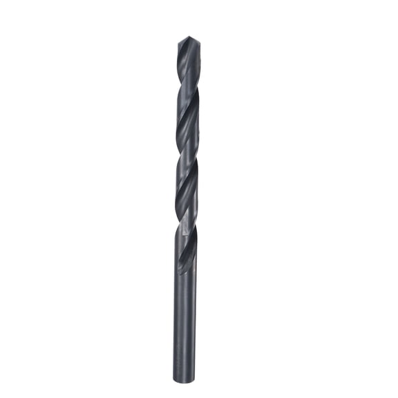 Uxcell 13mm High Speed Steel Lengthen Straight Shank Twist Drill Bit Fully Ground Black Oxide