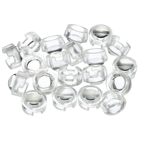 Uxcell 13mm LED Convex Lens 45 Degree Beam Angle Acrylic LED Optical Lens for 1W 3W LED Lamp Beads 20 Pack