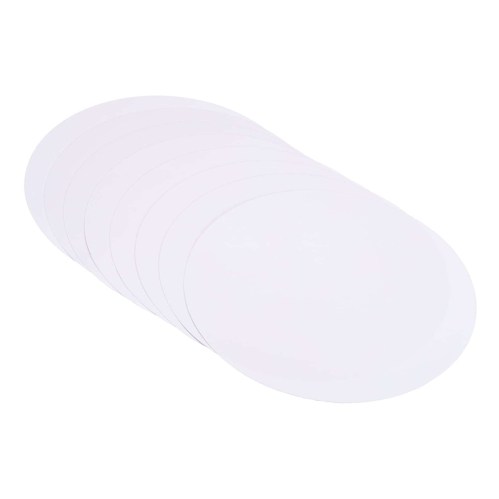 Uxcell 14.2-inch Round Cardboard Paper, 40 Pcs 200gsm Thick Blank Disc ...