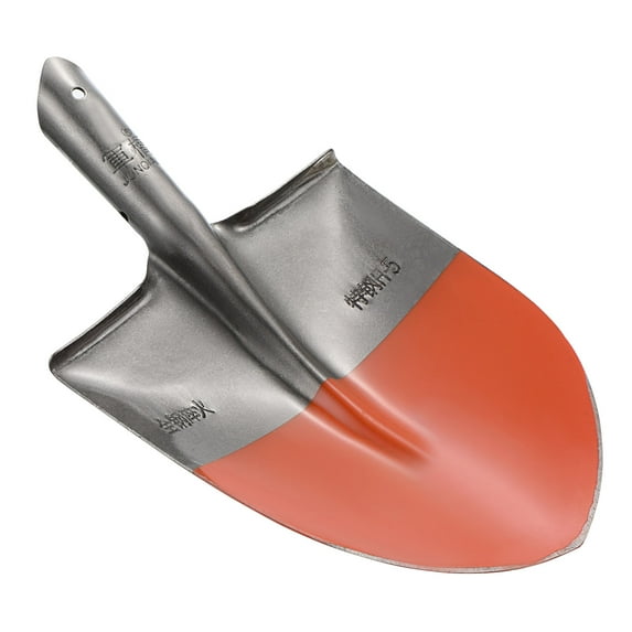 Uxcell 14" Garden Digging Shovel Round Pointed Shovel Replacement Head Gardening Ash Shovel