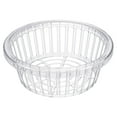 thumbnail image 1 of Uxcell 14 Inch Round Garden Plastic Mesh Cup Slotted Net Pot Basket for Flower Planting Clear 1 Pack, 1 of 4