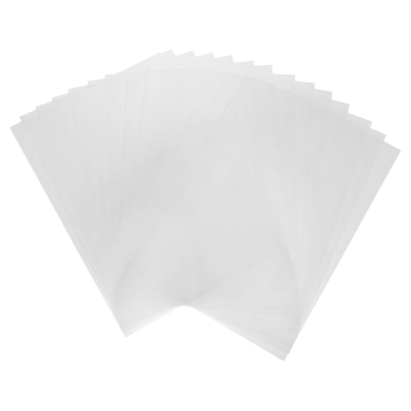 Uxcell 14 Pcs Colored Plastic Sheets, A4 Transparent Amber Film Color Correction Gel Light Filter Waterproof 11.7 x 8.3" Sheet for DIY Crafts, LED Lighting, Photo (Transparent)