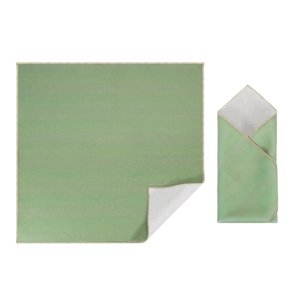Uxcell 14" x 14" Camera Protective Wrap, Magic Self-Adhesive Cloth, Green