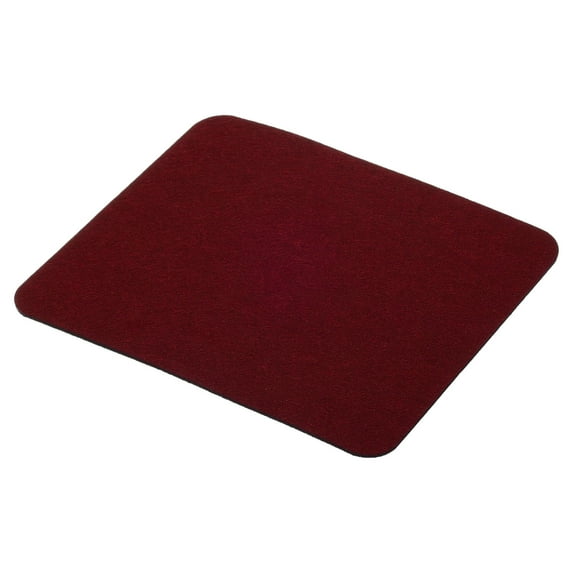 Uxcell 14"x13" Mouse Pad, Felt Dual Side Soft Desk Pad Writing Mat for Office Home, Red