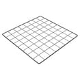thumbnail image 1 of Uxcell 14"x14" Wire Grid Panel, 1 Pack Wall Grid Panels Board Photo Display Decor Hanging Organizer, Black, 1 of 6
