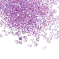 thumbnail image 1 of Uxcell 14000Pcs Acrylic Wedding Table Diamonds 3mm Crystals Gems for Decorations, Light Purple AB, 1 of 6