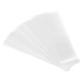 thumbnail image 1 of Uxcell 145x35mm Perforated Shrink Bands Fits Cap Diameter 3.5 to 3.58", Clear, 500Pcs, 1 of 7