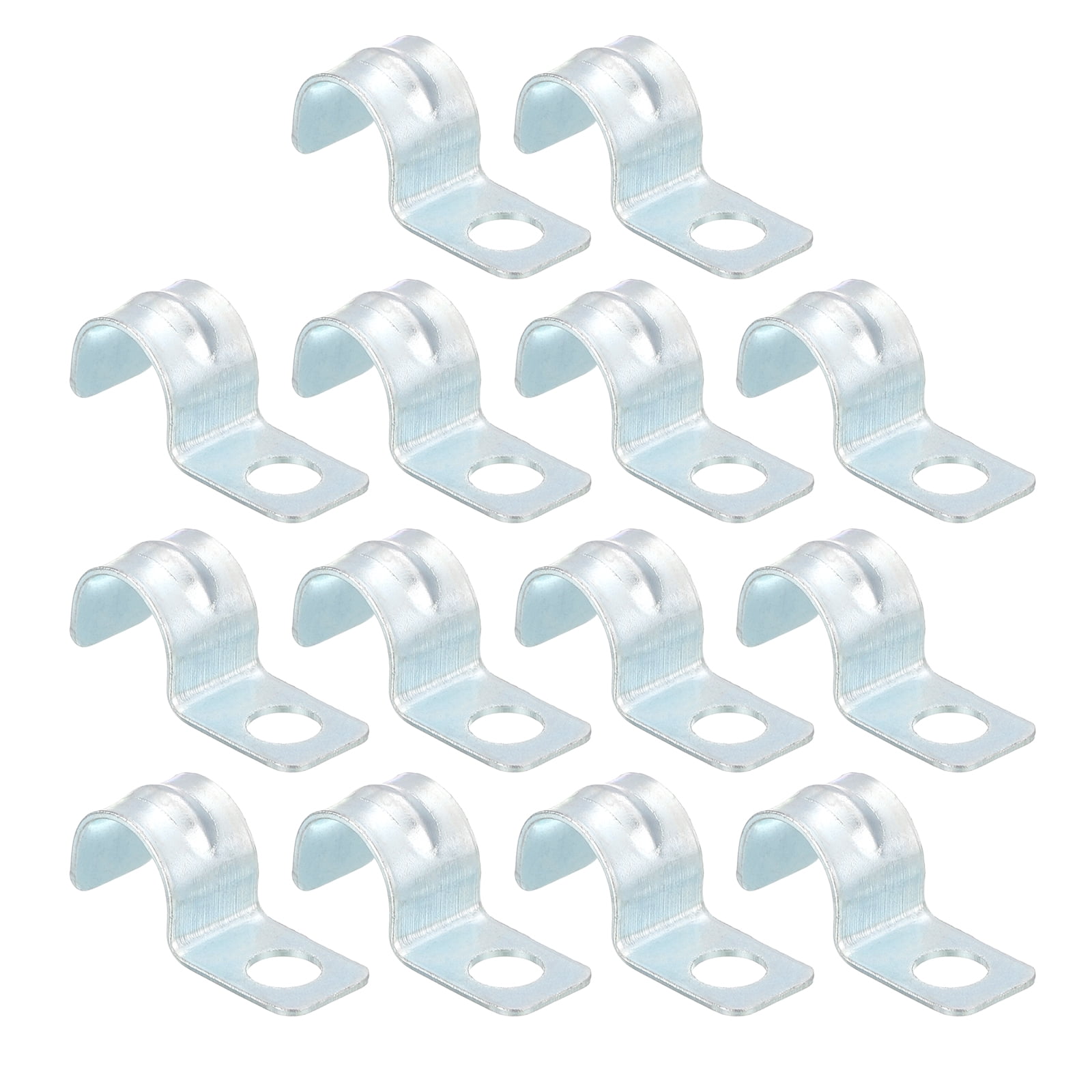 Uxcell 14Pack 1 Hole Pipe Strap, Fit M10 (2/5