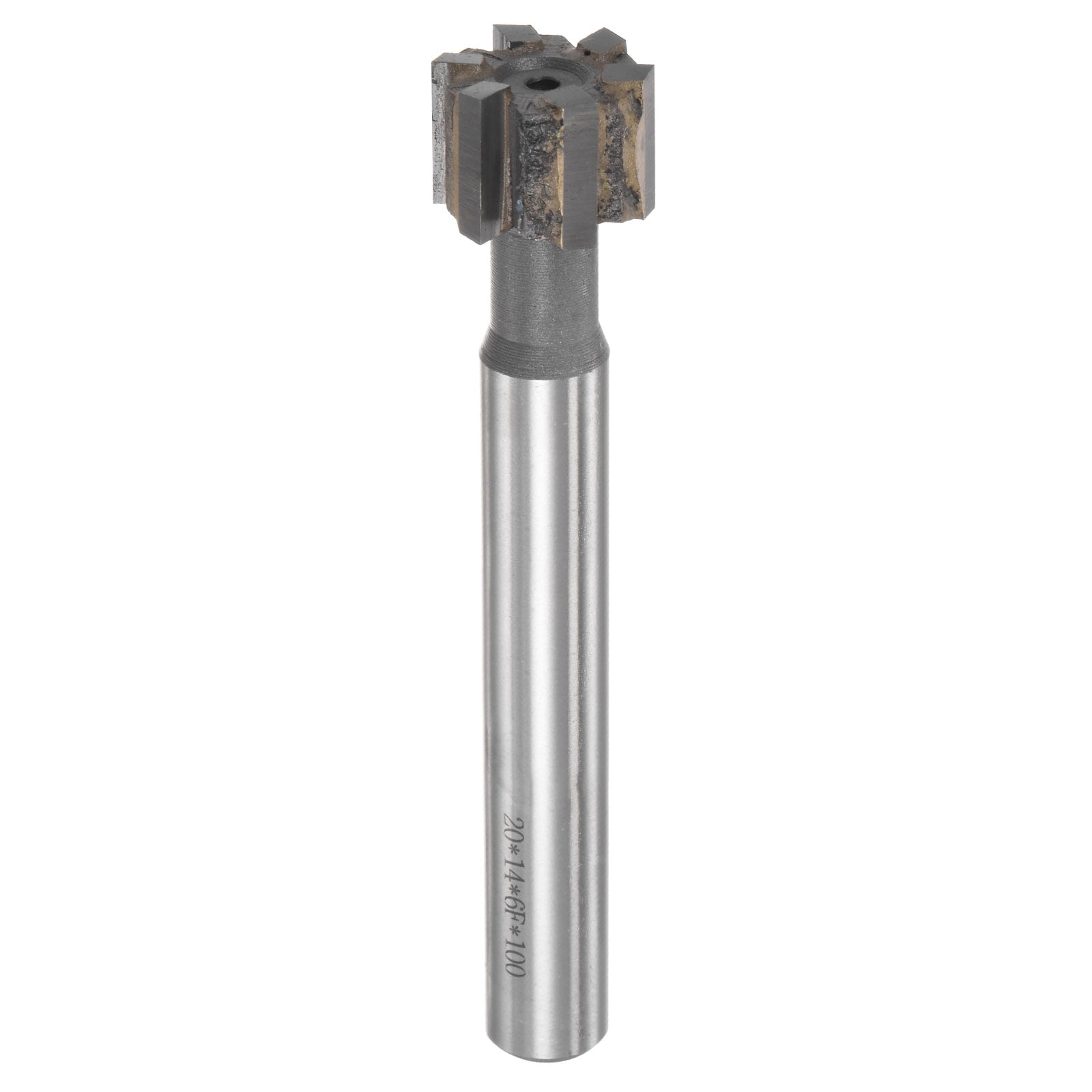 Uxcell 14mm Depth 20mm Cutting Dia 12mm Shank Carbide Tip 6 Flutes T ...