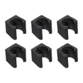 thumbnail image 1 of Uxcell 14mm Dia Billiards Snooker Cue Locating Clip Holder Fishing Rod Racks, 6 Pack, 1 of 4