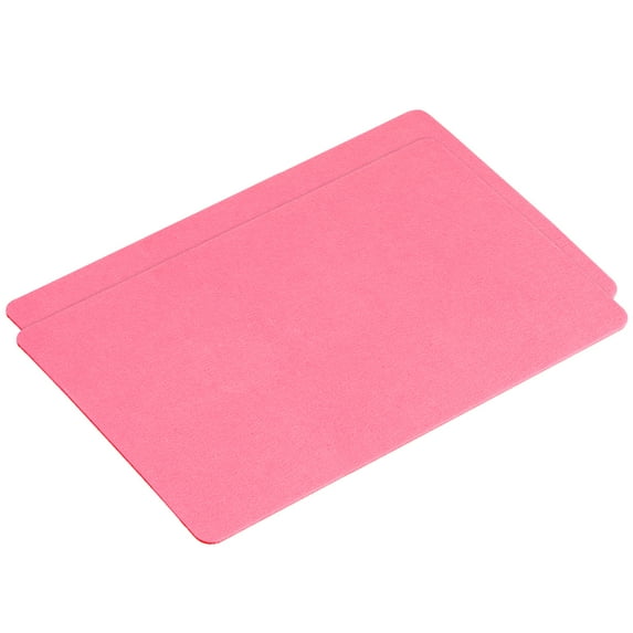 Uxcell 14x10" Mouse Pad, 2 Pack Dual Side Soft Smooth Desk Pad Writing Mat, Pink