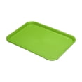 thumbnail image 1 of Uxcell 14x11" Fast Food Tray, PP Plastic Multi-Purpose Rectangle Serving Tray for Restaurant Home Kitchen, Green, 1 of 5