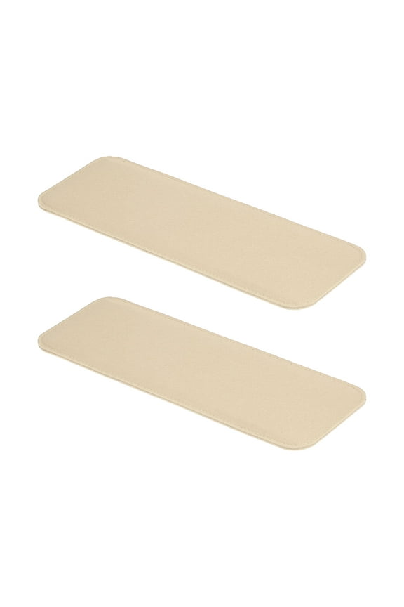 14x5 Inch Felt Base Shaper Bag Bottom Shaper Pad, Light Beige 2Pcs