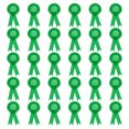 thumbnail image 1 of Uxcell 15.5 x 8 cm Polyester Blank Award Ribbon Prize Ribbon Award Medal Winner Ribbon for Parties 30 Pcs Green, 1 of 5