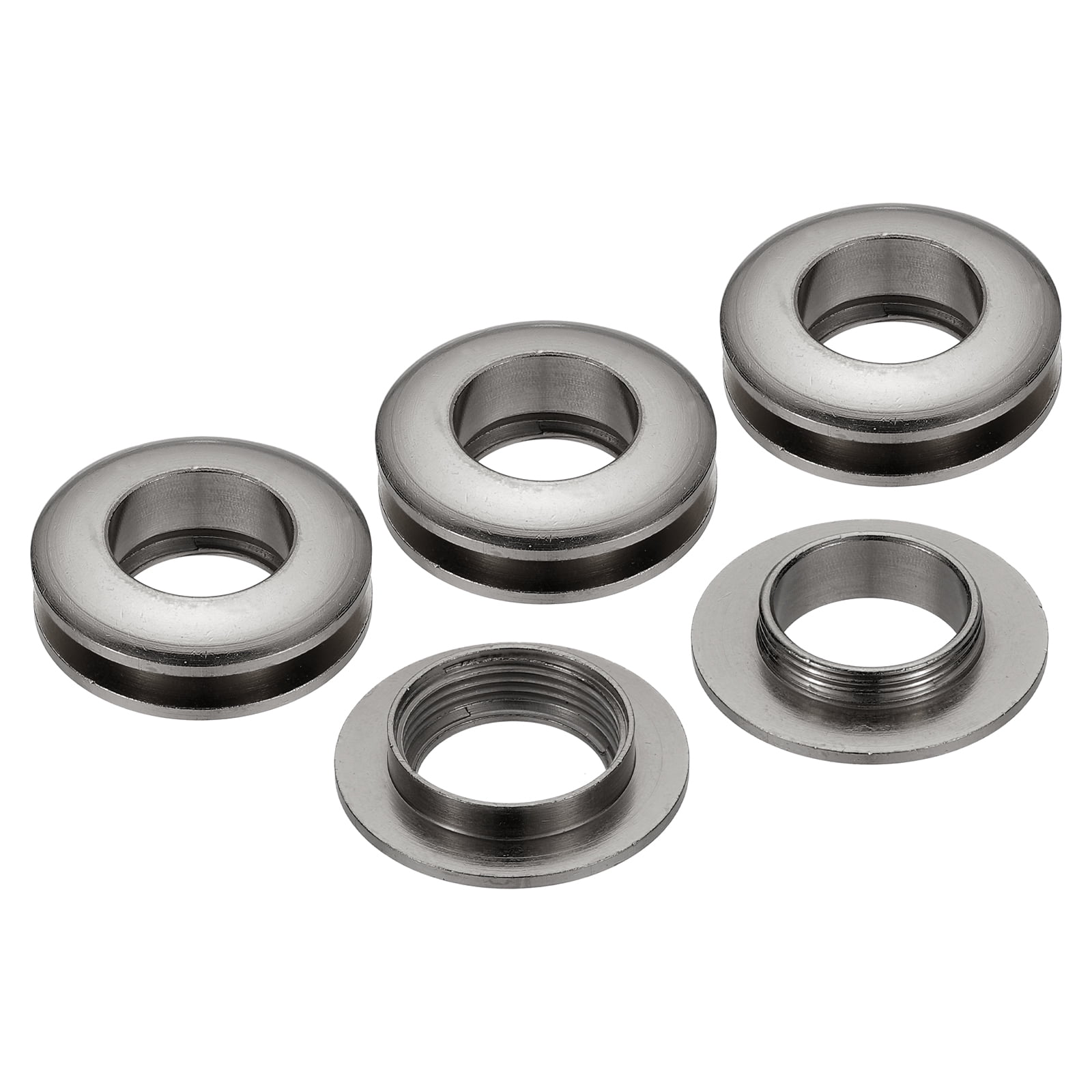 4 œillets En Laiton De 5mm (1/5 Pouce) - Surface Arquée, Couleur Noire - Marque Zaplyte, Neufs