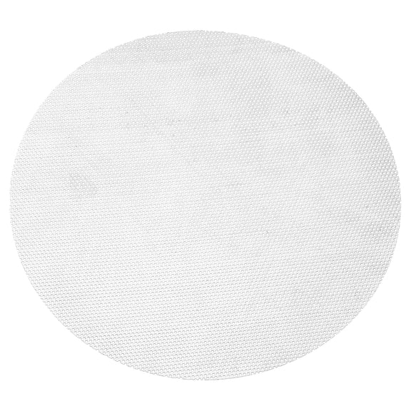 Uxcell 15.7" Diameter 304 Stainless Steel Perforated Sheet, 1 Pcs 0.06" Hole 19GA Expanded Metal Mesh Round Slices Plate Screen Decorative Meshes for Ventilation Grill Smoking, Silver Tone